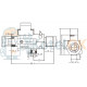 Купити Датчик протока Beretta, Immergas, Nova Florida, Fondital, Baxi с подпиткой PA66GF30 BITRON (6FLUSSOS06,R10022752,33900010) – оригінальна запчастина для котла