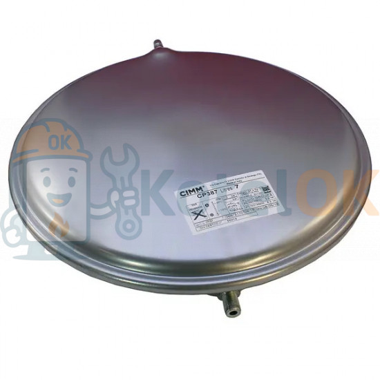 Купить Бак расширительный 7л 3/8 G . BAXI, Westen, 760622/810, 5668370, 760622 – оригинальная запчасть для котла