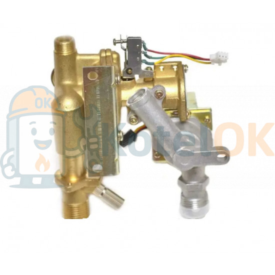Купити Газо-водяной блок для турбірованих китайських колонок J0041,8-10 л. (під фланець) – оригінальна запчастина для котла