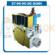Купить Газовый клапан Sit Sigma 845 - 0.845.039 (синий, выход под пилот) – оригинальная запчасть для котла