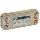 Купити Теплообмінник вторинний Zilmet для котлів TeploWest BASIS ,Airfel , Hi-Therm Optimus арт. DO345-2,17B1901218, 3000001164,7021820020,17B1901230. – оригінальна запчастина для котла