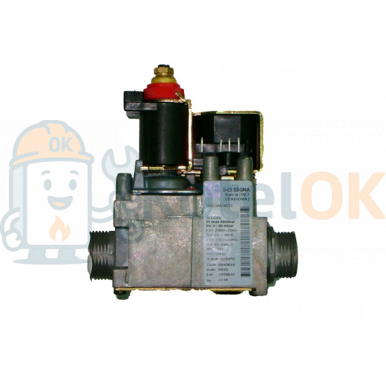Купити Газовий клапан 843 SIGMA 0.843.016 (20025317) для котлів baxi, westen – оригінальна запчастина для котла