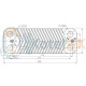 Купити Теплообмінник Saunier Duval Themaclassic, Combitek, Isotwin, Semia, Themacondens, Baxi 14 пластин 17B2071413 – оригінальна запчастина для котла