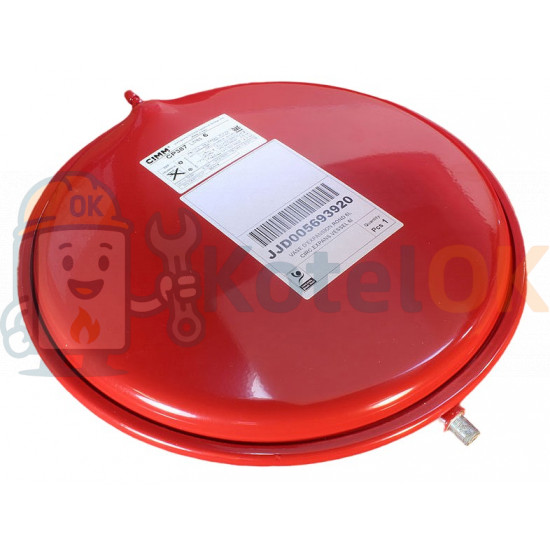 Купити Розширювальний бак 6 літрів Резьба: 14x1 мм, Baxi, Westen (артикул 7606060, 5693920, 5695230) – оригінальна запчастина для котла