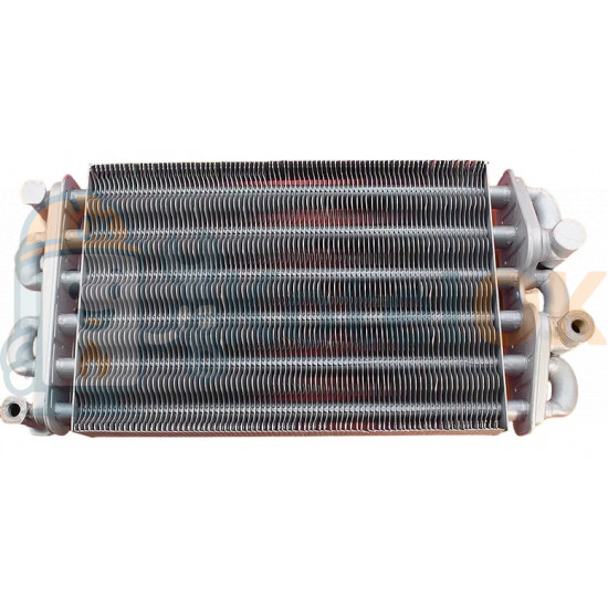 Купить Основной Битермический Теплообменник Ariston TX MFFI , MI, T2 MFFI , MI ( 998619) – оригинальная запчасть для котла