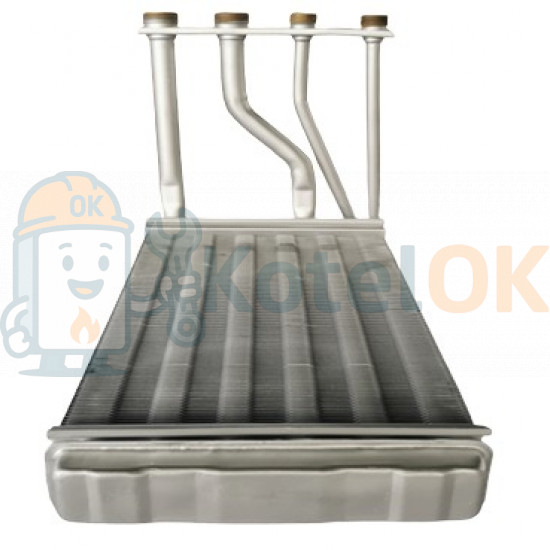 Купить Основной Битермический Теплообменник Bosch, Junkers (8715406546) – оригинальная запчасть для котла