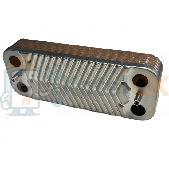 Купити Пластинчастий теплообмінник 14 пластин,(аналог ZILMET), арт. 125113 (14), 20043598, 7006951209 – оригінальна запчастина для котла