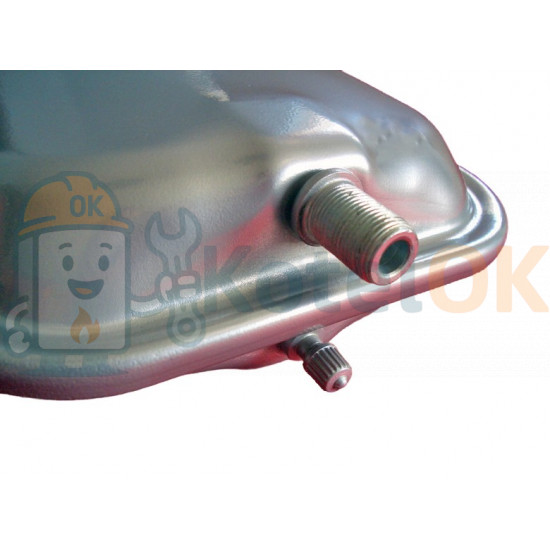 Купити Прямокутний мембранний расширювальний бак обємом 8 літрів для навесних котлів 910701 арт.39812140) – оригінальна запчастина для котла