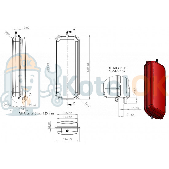 Купити Расширювальний бак 7,5 літрів (різьба G 3/8) для котла WESTEN, Baxi 910806/ISP, 5629130 запчастину для котла Купити Расширювальний бак 7,5 літрів (різьба G 3/8) для котла WESTEN, Baxi 910806/ISP, 5629130 – оригінальна запчастина для котла