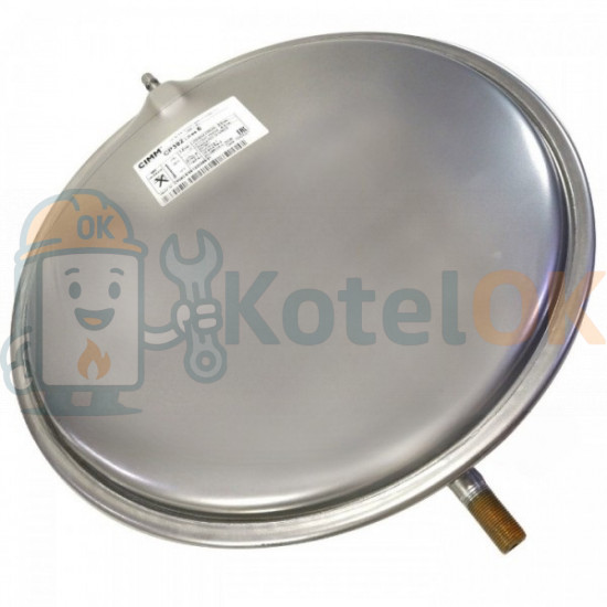 Купить Розширювальний бак 6 л, 3/8 G, для Vaillant TurboTEC, atmoTEC Pro (арт. 76069201/ISP, 0020020019) – оригинальная запчасть для котла
