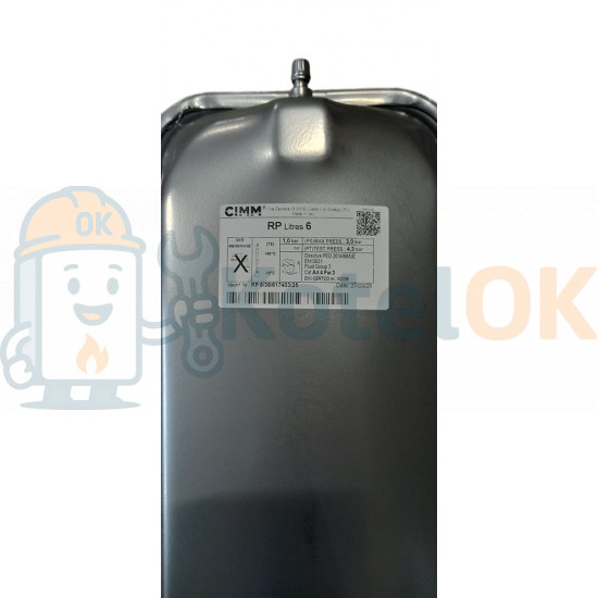 Купити Бак розширювальний 6л 3/8, Immergas, Nobel, Sime 910603/ISP – оригінальна запчастина для котла