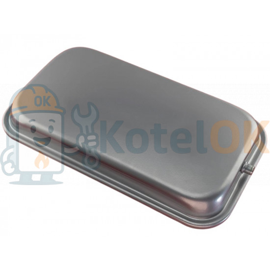 Купить Расширительный бак (резьба G3/8) 10л RAL9006 GREY для котла Vaillant ecoTEC, ecoBlock plus . 941001, 181051 – оригинальная запчасть для котла
