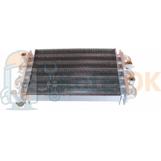 Купити Теплообмінник  бітермічний для котлів Biasi Boiler Sky 24 2XJ1750012﻿﻿ – оригінальна запчастина для котла