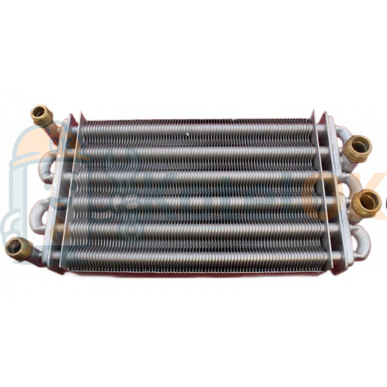 Купити Теплообмінник  бітермічний для котлів Biasi Boiler Sky 24 2XJ1750012﻿﻿ – оригінальна запчастина для котла