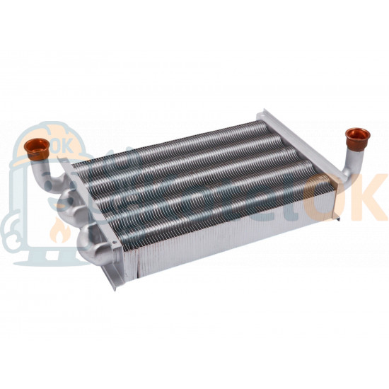 Купить Основной Монотермический Теплообменник 65104247 для котлов Chaffoteaux 25 CF – оригинальная запчасть для котла