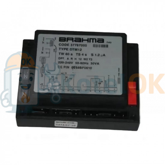 Купити Плата управління Brahma DTM12 RMG110 (TW 60s TS 4s) 6178836 (арт. 6178835 , 37787000) запчастину для котла Купити Плата управління Brahma DTM12 RMG110 (TW 60s TS 4s) 6178836 (арт. 6178835 , 37787000) – оригінальна запчастина для котла