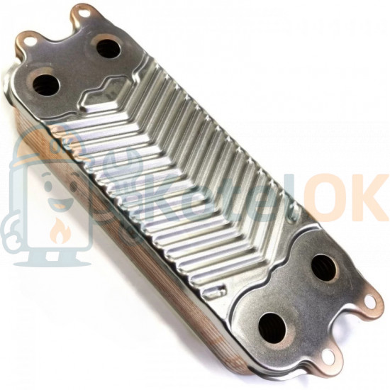 Купити Теплообмінник пластинчастий 16 пл. Vaillant TEC pro - 0020020018 – оригінальна запчастина для котла