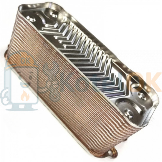 Купити Теплообмінник пластинчастий 35 пл. Vaillant TEC pro - 0020025041 – оригінальна запчастина для котла