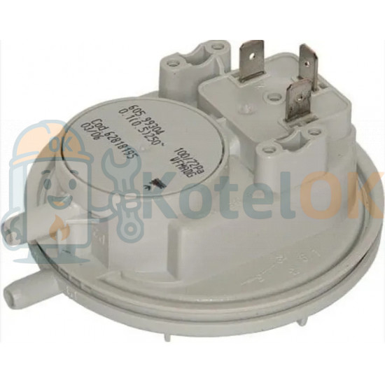 Купить Прессостат Huba для котлов Demrad, Kalisto, ADEN, Tayros (105/90 Па ) D003200136 – оригинальная запчасть для котла