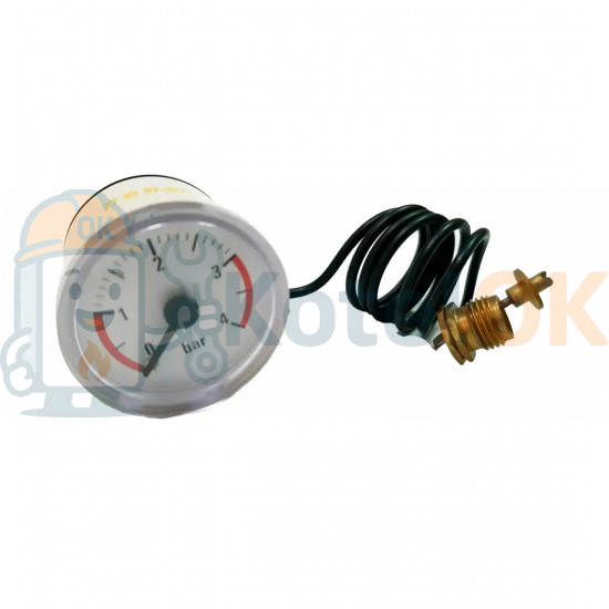Купити Манометр Demrad Kalisto, Atron, Aden, Solaris, Tayros D004090673 – оригінальна запчастина для котла