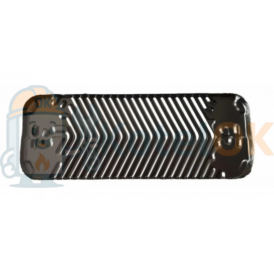 Купити Пластинчастий теплообмінник 14 пластин Demrad Atron, Aden, Nitromix, Kalisto, Nitron, Adonis D020116522, D003200026. 3001060233 – оригінальна запчастина для котла