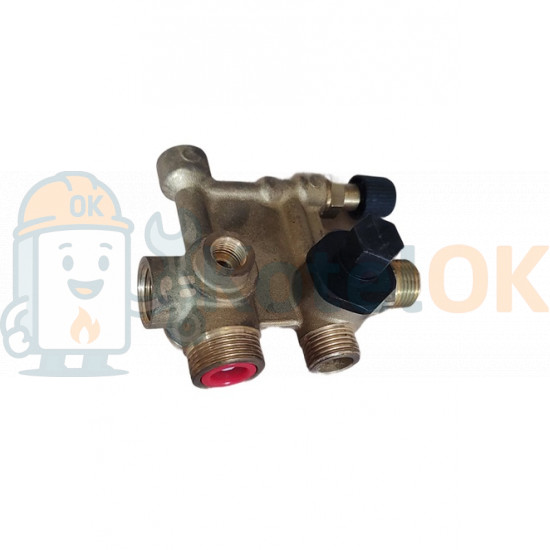 Купити Водний блок латунний (гідроблок) Demrad Kalisto D003201468 – оригінальна запчастина для котла