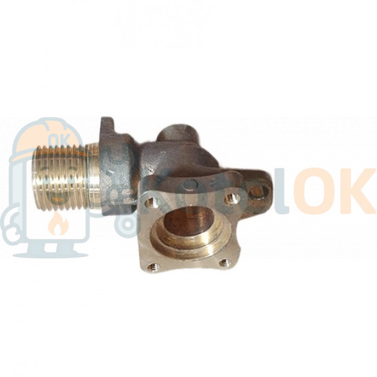 Купити Випускний патрубок ГВП для котлів Demrad Atron, Nitromix, Adonis D003202391 – оригінальна запчастина для котла