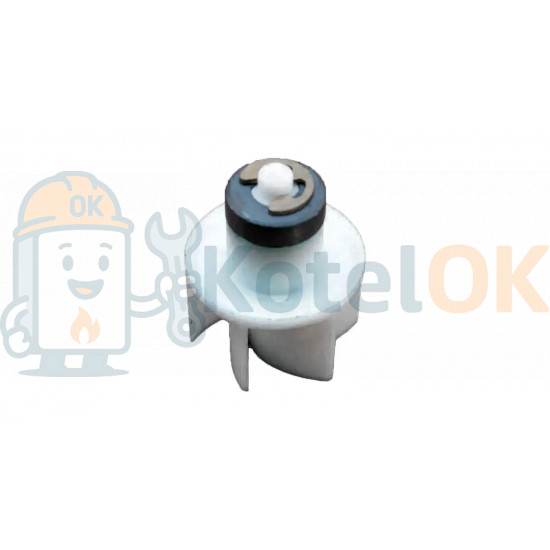 Купить Турбинка ГВС (короткая ось) для котлов Protherm, Demrad, Nobel, Rens, Zoom, Termal 3003201347 – оригинальная запчасть для котла