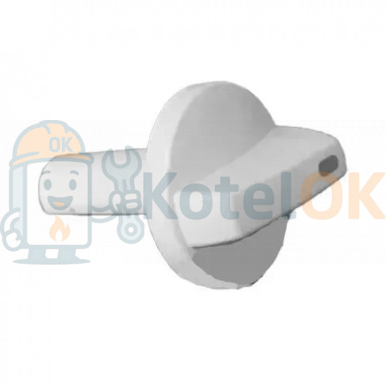 Купить Ручка регулировки протока воды на колонку Demrad Compact D002121002 – оригинальная запчасть для котла