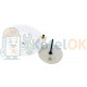 Купить Крышка водной арматуры ( комплект ) на колонку Demrad Compact D004500034 – оригинальная запчасть для котла