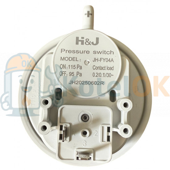 Купити Реле тиску диму (пресостат) для котлів Baxi, Westen - 721890800 – оригінальна запчастина для котла