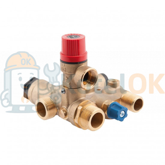 Купити Airfel/Hi-Therm Optimus Гідроблок з триходовим клапаном газового котла Digifel/Daylux (7022020011) – оригінальна запчастина для котла