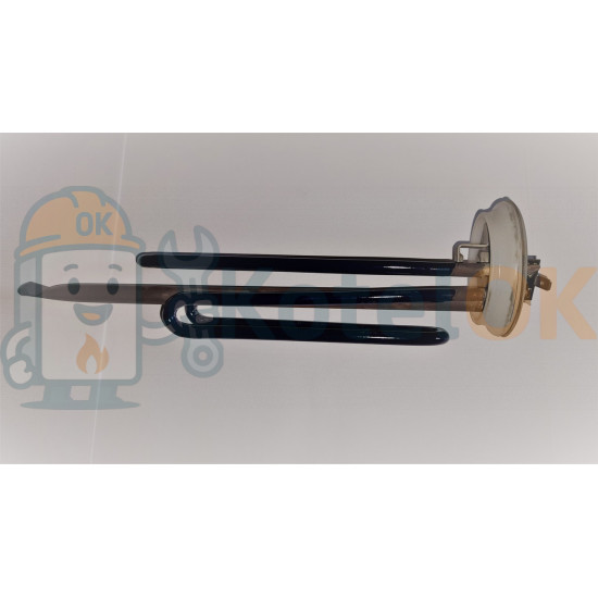 Нагревательный элемент (ТЭН) мокрый 2 кВт (Ø=72,5мм, L=280mm, 700W+1300W) Купить Нагревательный элемент (ТЭН) мокрый 2 кВт (Ø=72,5мм, L=280mm, 700W+1300W) – оригинальная запчасть для котла
