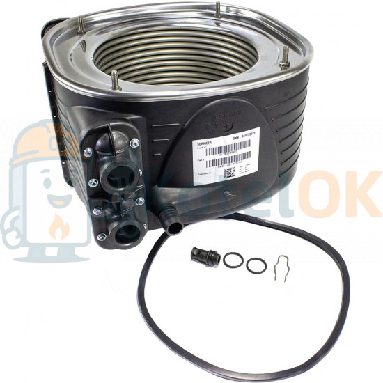 Купити Первинний теплообмінник на конденсаційний котел BAXI BASIC 4E 24-28 кВт (5671940) – оригінальна запчастина для котла