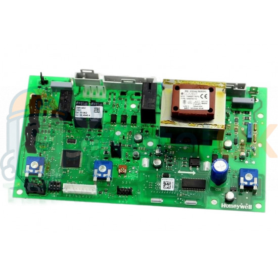 Купить Плата управления газового котла Honeywell SM11452 Baxi Eco 3, Westen Pulsar (ручки вертикально и десплей) – оригинальная запчасть для котла