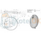 Бак расширительный Zilmet 8л. G3/8 (13C0000826 / 53661 / 65104261 / 3003200028)