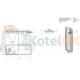 Плоский расширительный бак Zilmet 6л. G3/8 (13N0000609 / 13N0000602 / 39819570)
