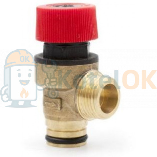 Запобіжний клапан 3 бари латунний BAXI Fourtech, Ecofour / WESTEN Quasar D, Pulsar D (710071200) Купити Запобіжний клапан 3 бари латунний BAXI Fourtech, Ecofour / WESTEN Quasar D, Pulsar D (710071200) – оригінальна запчастина для котла