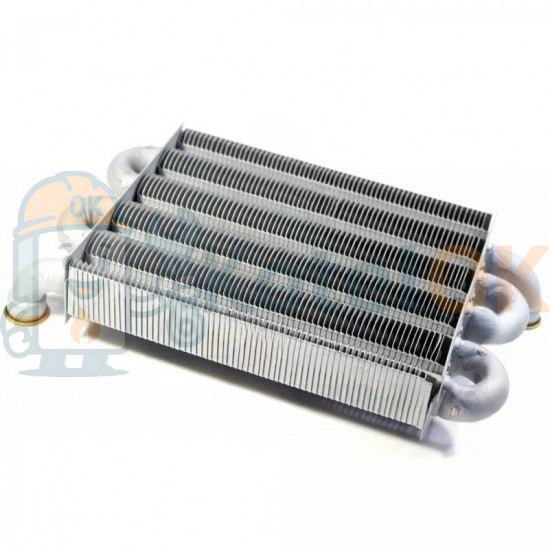 Основний теплообмінник котла Biasi Rinnova Light 24 кВт M290S.24CM турбо Основний теплообмінник котла Biasi Rinnova Light 24 кВт M290S.24CM турбо