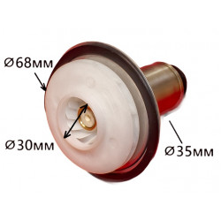 Ротор для насоса Baxi Wilo BXSL 15/5-1, INTBXSL 15/5, RS 15/5. Крильчатка 30/68. Стакан 35 мм. BAXI MAIN-5, ECO-5 COMPACT -