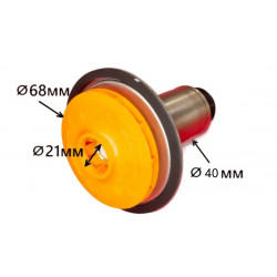 Ротор циркуляційного насоса WILO 12/6, 15/6 (втулка 40 мм, колесо 68/21 мм) зі зворотним обертанням - 20201776