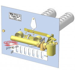 Газопальниковий пристрій ПРІС УГОП-П-16 з мікрофакельними пальниками (Довжина пальника 250 мм)