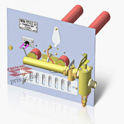 Газопальниковий пристрій УГОП-П-16 з електромагнітним клапаном (Довжина пальника 330 мм до форсунок)