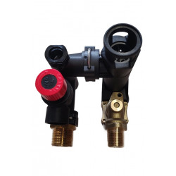 Гідроблок (блок 3-ходового клапана) для конденсаційного котла Demrad Atromix 0010029503.