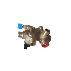 Водний блок латунний (гідроблок) з краном підживлення, Demrad Nepto D003202766