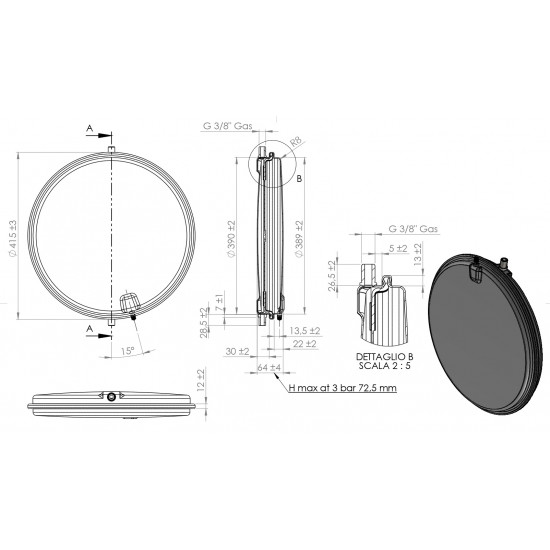 Расширительный бак 7,5 л (резьба G 3/8) для котлов Immergas Mini 28 Kw,770701/9, 1.022615, 1.023743 Расширительный бак 7,5 л (резьба G 3/8) для котлов Immergas Mini 28 Kw,770701/9, 1.022615, 1.023743