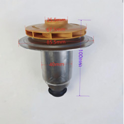Ротор циркуляційного насоса WILO 12/6, 15/6 (втулка 40 мм, колесо 68/21 мм) зі зворотним обертанням - 20201776