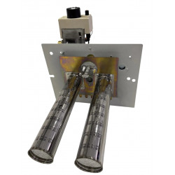 Газопальниковий пристрій для котлів ІСКРА-10М з пілотним запальником (Довжина пальника 215 мм)