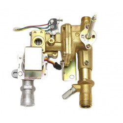 Газо-водяной блок для турбірованих китайських колонок J0041,8-10 л. (під фланець)