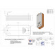 Теплообмінник вторинний Zilmet для котлів TeploWest BASIS ,Airfel , Hi-Therm Optimus арт. DO345-2,17B1901218, 3000001164,7021820020,17B1901230.
